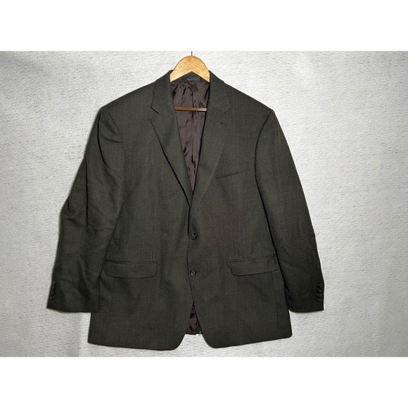 Lauren Ralph Lauren Other - Lauren Ralph Lauren Men's 46R 100% Wool Coffee Brown Shepherd's Check Blazer